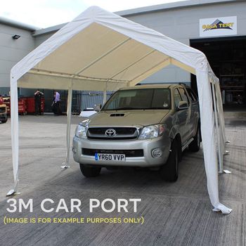 3m x 2m Gala Tent Portable Car Port - Original (PE)